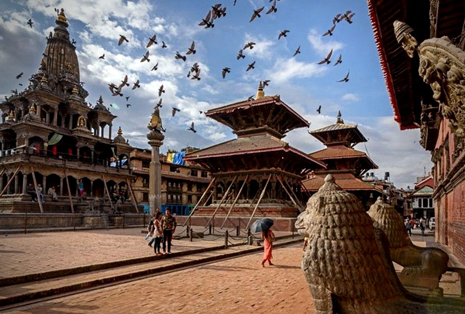 The Royal Durbar squares